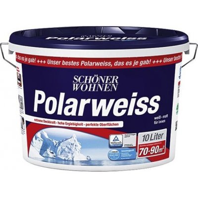 Schöner Wohnen POLARWEISS Barva na stěnu, sněhobílá, matná, 10 l 2469.T0010.0095