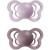 Dudlík Bibs Couture ortodontické Dusky Lilac/Heather 2 ks