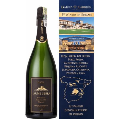 Cava Jaume Serra Brut Magnum 11,5% 1,5 l (holá láhev) – Zboží Dáma