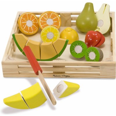 Melissa & Doug dřevěné ovoce na krájení – Zbozi.Blesk.cz