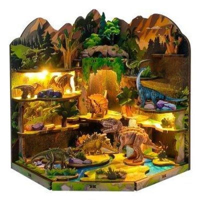 2Kids Toys 3D Miniatura domečku Magická knihovna – Zboží Dáma