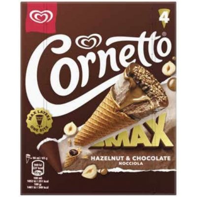 Cornetto MAX Hazelnut & Chocolate 4 x 90 ml – Zboží Dáma