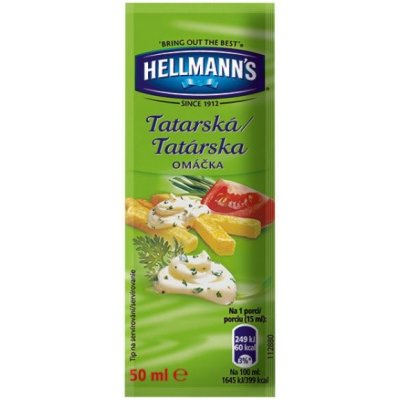 Hellmann´s Tatarská omáčka 50 ml – Zboží Dáma
