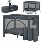 Lionelo Postýlka cestovní Laura Grey Concrete – Zboží Dáma