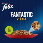 Felix Fantastic hovězí kuře losos tuňák jelly 120 x 85 g – Sleviste.cz
