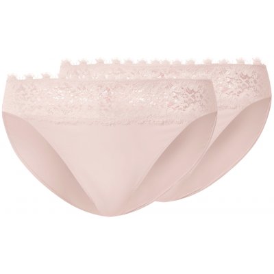 esmara Dámské kalhotky s krajkou 2 kusy růžová – Zboží Mobilmania