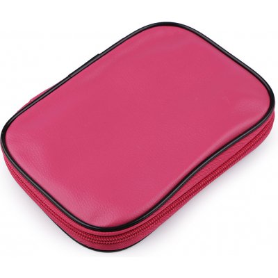 Sada kovových háčků a pomůcek na háčkování v pouzdře Varianta: pink, Balení: 1 sada – Hledejceny.cz