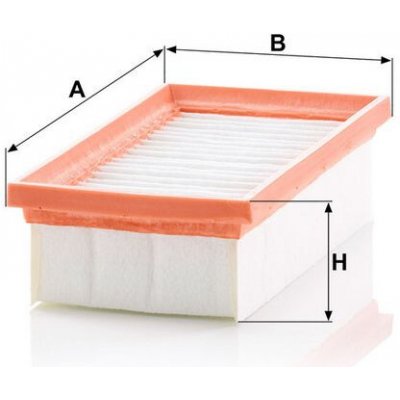 MANN-FILTER Vzduchový filtr MANN C2325 (MF C2325) – Hledejceny.cz
