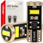 LED žárovky CANBUS T10e W5W 3x2055 SMD White 12V/24V AMIO-03720 – Hledejceny.cz