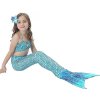 Dětský kostým Mořská Panna Mermaid 3-pack Sky Blue 130