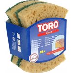 TORO 600057 hubka na nádobí tvarovaná, 2 ks, 5,7 x 10,4 x 2,4 cm – Sleviste.cz