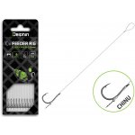 Delphin Feederový návazec Fluoro Sting / 10 ks 12 cm / 0,26mm / Chinu #6 – Sleviste.cz