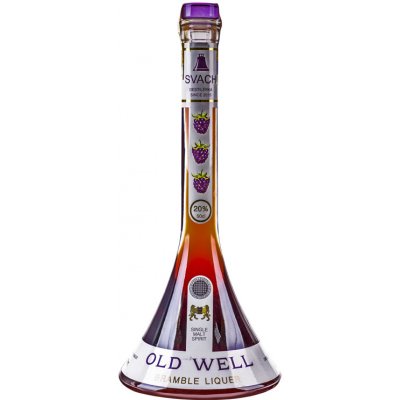 OLD WELL Liquer Bramble ostružinový 20% 0,5 l (holá láhev) – Zboží Mobilmania