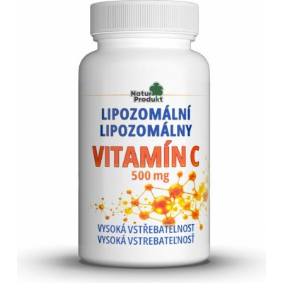 Naturprodukt Lipozomální vitamin C 500 mg 60 tobolek – Hledejceny.cz