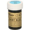 Potravinářská barva a barvivo Sugarflair Gelová barva Baby Blue 25 g