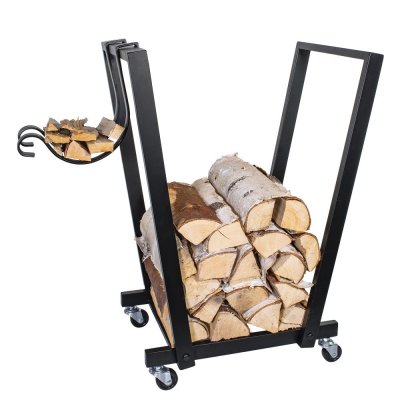 HomeLife ERAN pojízdný stojan na krbové dřevo 48 x 59 x 28 cm – Zboží Dáma HomeLife ERAN pojízdný stojan na krbové dřevo 48 x 59 x 28 cm – Zboží Dáma