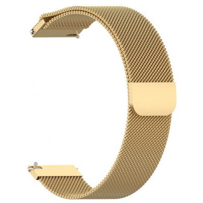 BStrap Milanese řemínek na Garmin Vivoactive 4s, gold SGA010C03 – Zbozi.Blesk.cz