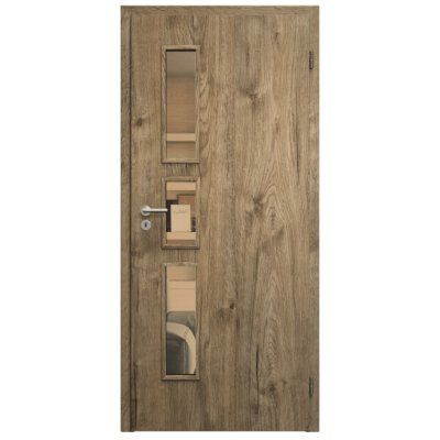 Sapeli Elegant Komfort M33 otočné dub sherwood 60 x 210 cm Planibel bronz – Hledejceny.cz