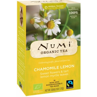 Numi Bylinný čaj Chamomile Lemon 18 ks