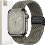 Tech-Protect Nylon Mag na Apple Watch 42 / 44 / 45 / 49 mm, olivově šedý TEC312788 – Sleviste.cz