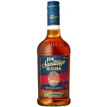 Santiago de Cuba Extra Anejo 11y 40% 0,7 l (karton)