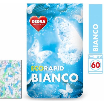 Dedra Prášek na bílé prádlo Ecorapid Bianco 60 praní – Zboží Mobilmania