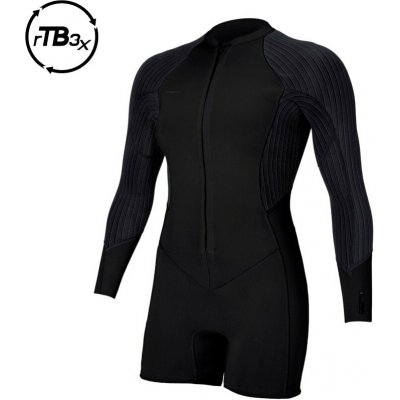 O'Neill Wms Hyperfreak 2/1.5 Front Zip LS Spring black/black – Hledejceny.cz