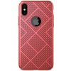 Pouzdro a kryt na mobilní telefon Apple Pouzdro Nillkin Air Case Super slim iPhone Xs Max červené
