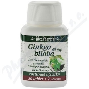 MedPharma Ginkgo biloba Forte 60 mg 37 tablet