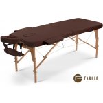 Fabulo USA Dřevěný masážní stůl Fabulo UNO Set 186x71 cm čokoládová 186 x 71 cm 13,2 kg – Zboží Mobilmania