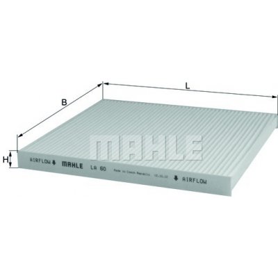 MAHLE ORIGINAL Filtr, vzduch v interiéru LA60 – Hledejceny.cz
