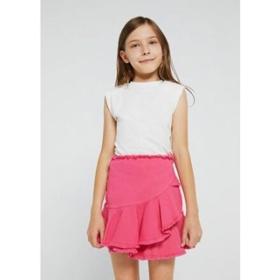 Mayoral dívčí růžová džínová sukně 6950-93 – Zboží Dáma