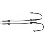 UMBRIA EQUITAZIONE Vyvazovačky kožené s elastickou částí černé – Zbozi.Blesk.cz