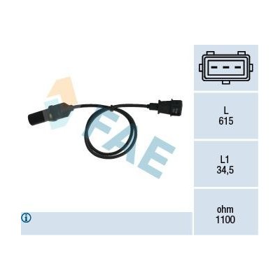 Generátor impulsů, klikový hřídel FAE 79005 – Hledejceny.cz