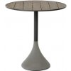 Jídelní stůl Ethimo Concreto 70x74 cm Dark Grey/Black
