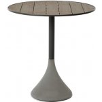 Ethimo Concreto 70x74 cm Dark Grey/Black