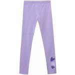 Winkiki Kids Wear Dívčí leggíny Hearts liliová – Zboží Dáma