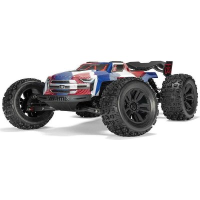 Arrma Kraton 6S V6 BLX 4WD RTR modrá/červená AS_ARA8608V6T4 1:8 – Hledejceny.cz