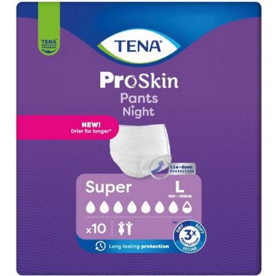 TENA Proskin Pants Night Super L 10 ks – Hledejceny.cz