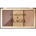 REVOLUTION X Alagia Face Like Alagia Highlight & Bronze Palette – Zboží Dáma