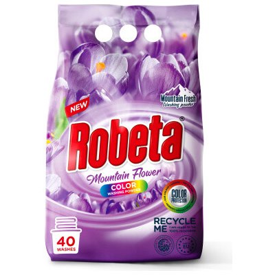 Robeta Mountain Flower prací prášek na barevné prádlo 3 kg 40 PD – Sleviste.cz