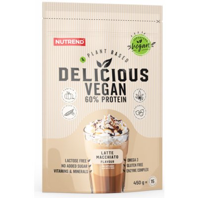 NUTREND Delicious Vegan Protein 450 g – Hledejceny.cz