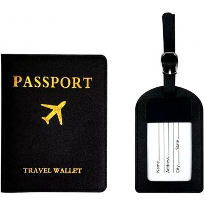 Amparo Miranda Pouzdro na doklady se jmenovkou AM06 černá – Zboží Živě