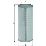 Vzduchový filtr MAHLE LX 2682 – Hledejceny.cz