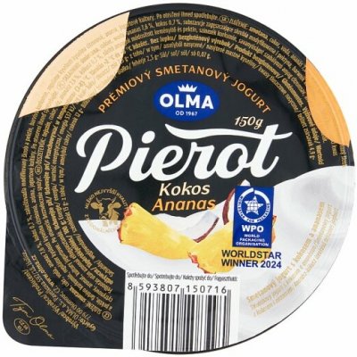 Olma Pierot jogurt kokos/ananas 175 g – Hledejceny.cz