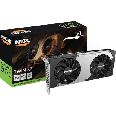 Inno3D GeForce RTX 5070 Twin X2 12GB GDDR7 N50702-12D7-195064N – Zboží Živě