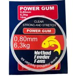 METHOD FEEDER FANS Feederová guma Power Gum 10m 0,8mm – Sleviste.cz