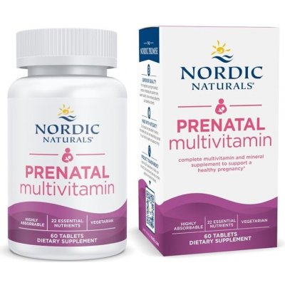 Nordic Naturals Prenatal Multivitamin 60 tablet – Hledejceny.cz