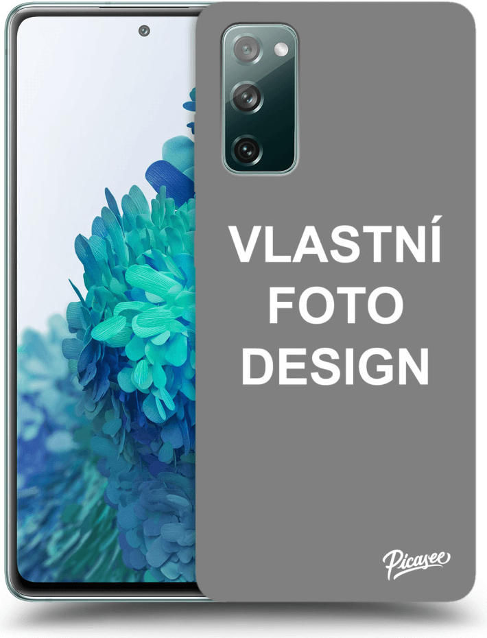 Pouzdro Picasee silikonové Samsung Galaxy S20 FE - Vlastní design/motiv čiré