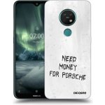 Picasee silikonový průhledný obal pro Nokia 7.2 - White Fuel – Zboží Živě